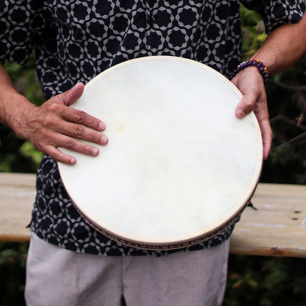 Ocean Drum sciamanico per la guarigione sonora - 35 cm