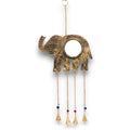 Campanelli Indiani - Elefante Grande con Specchio 4 Campane - 24x60cm
