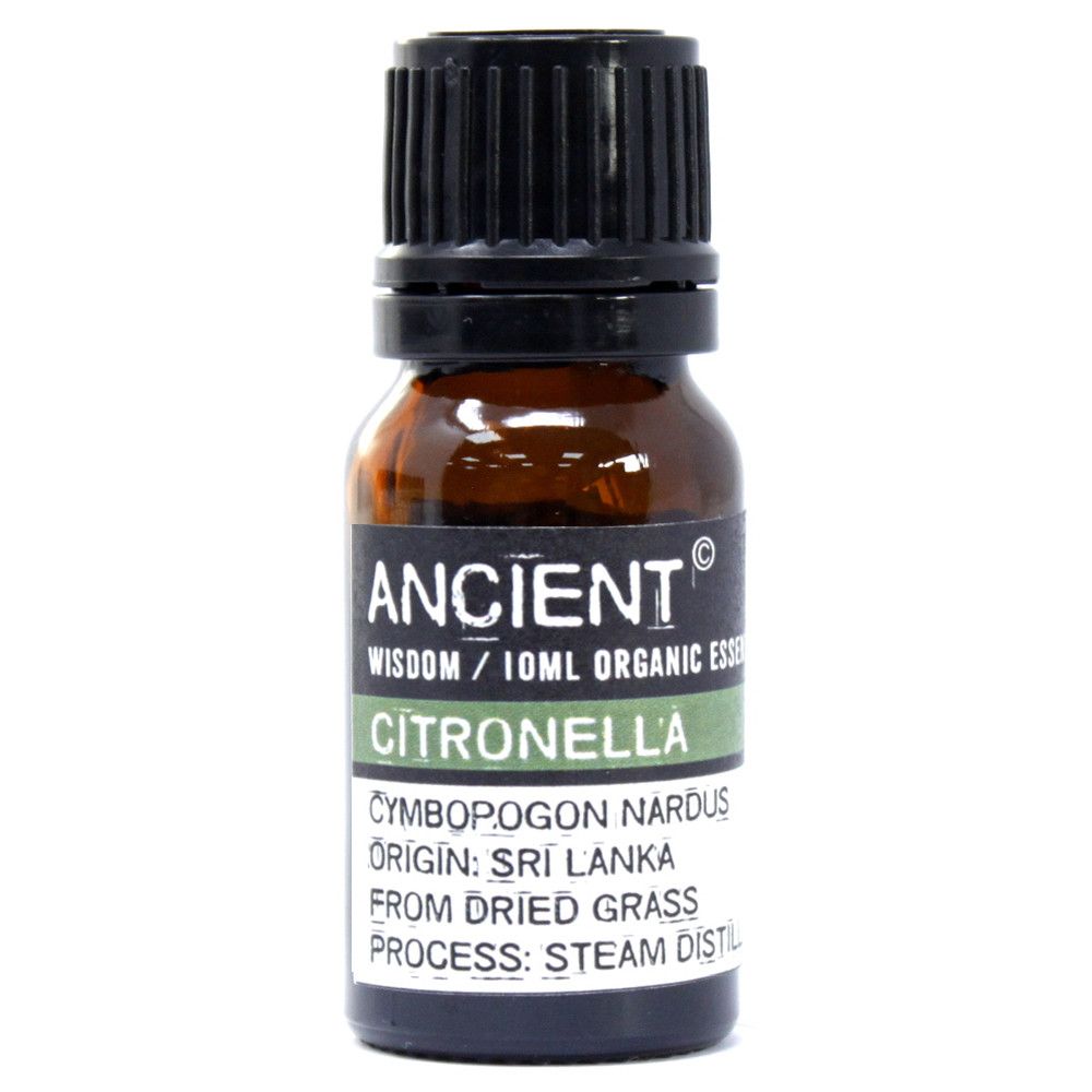 Olio essenziale biologico di citronella – 10 ml