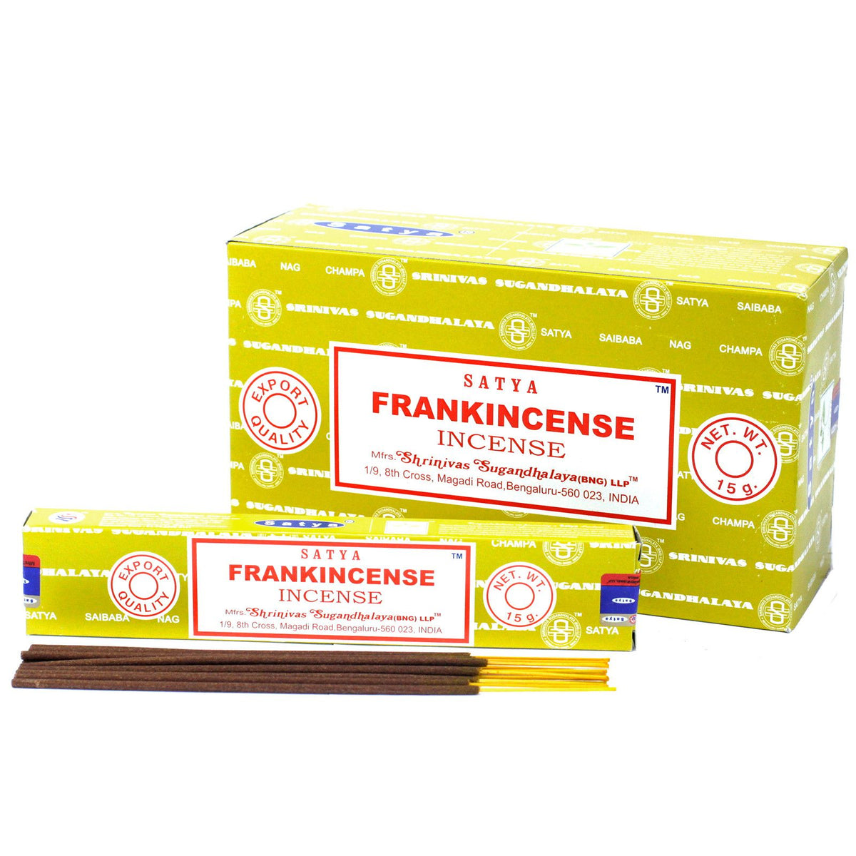 Incenso in Bastoncini Satya - Olibano, 15 g