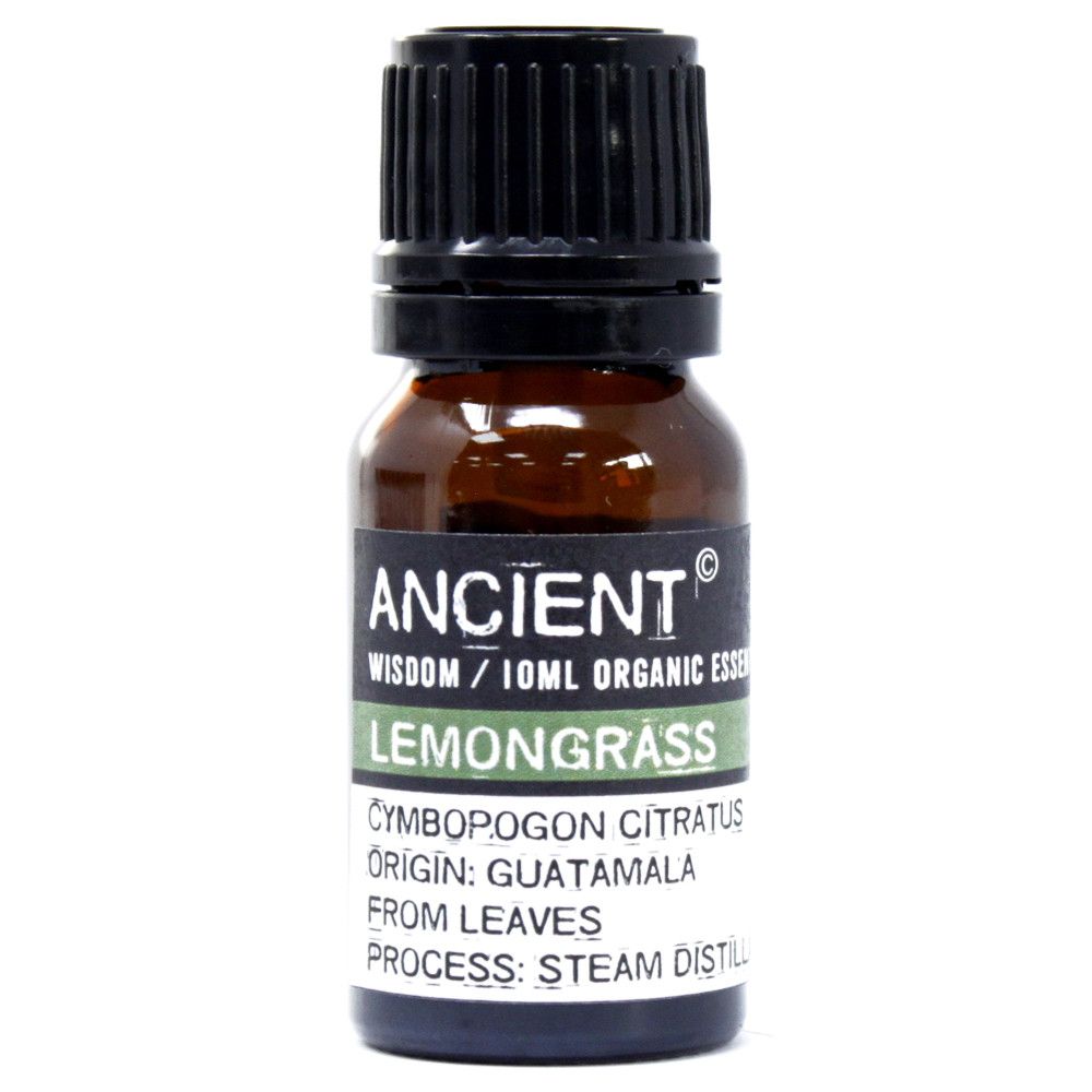 Olio essenziale biologico di Lemongrass 10 ml