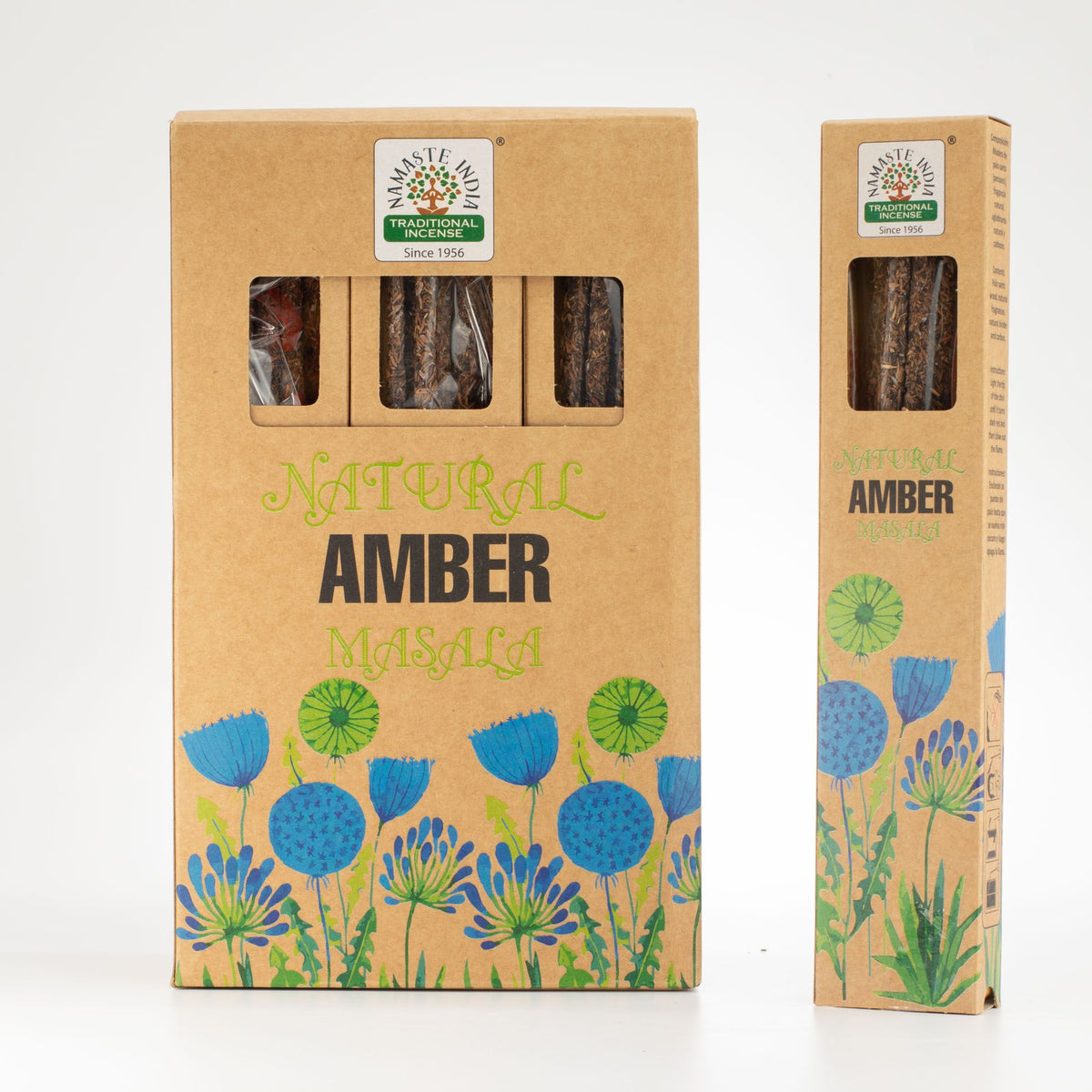 Natural Botanical Masala Incenso - Ambra