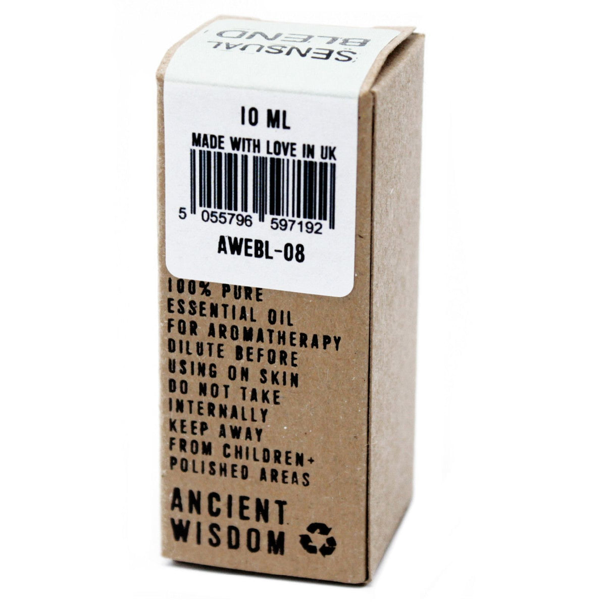 Miscela di Oli Essenziali Sensuale - 10 ml con Scatola