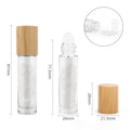 Flacone Roll-on per Oli Essenziali con Quarzo di Rocca - 5 ml