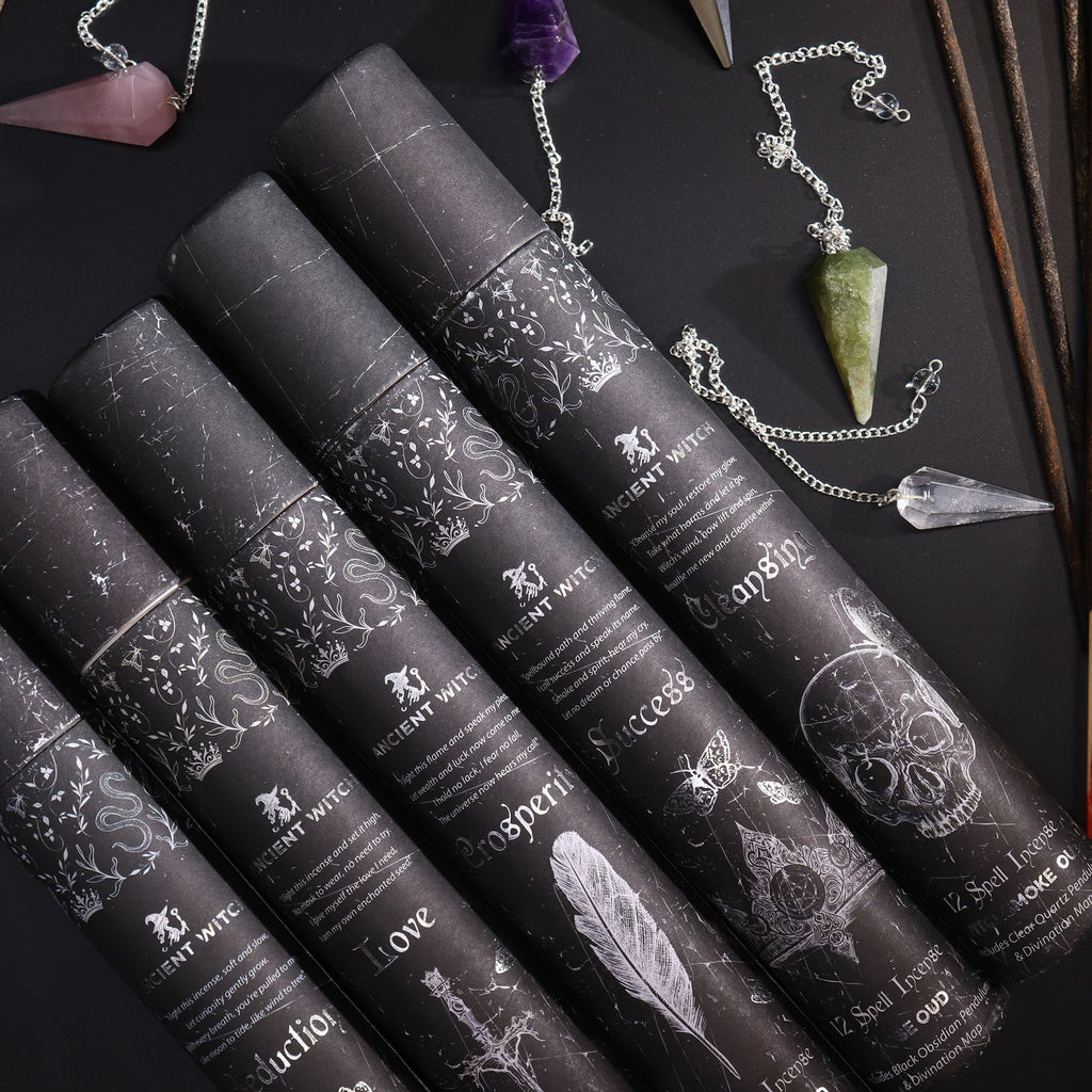 Ancient Witch Spell Incense - Seduzione - Pendolo Ametista