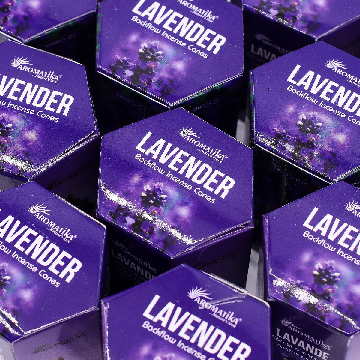 Coni Backflow Masala - Lavanda (confezione da 10)
